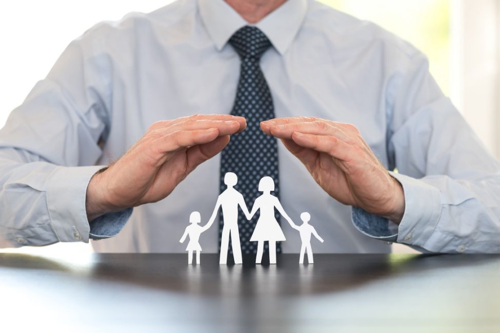 Concept of family insurance