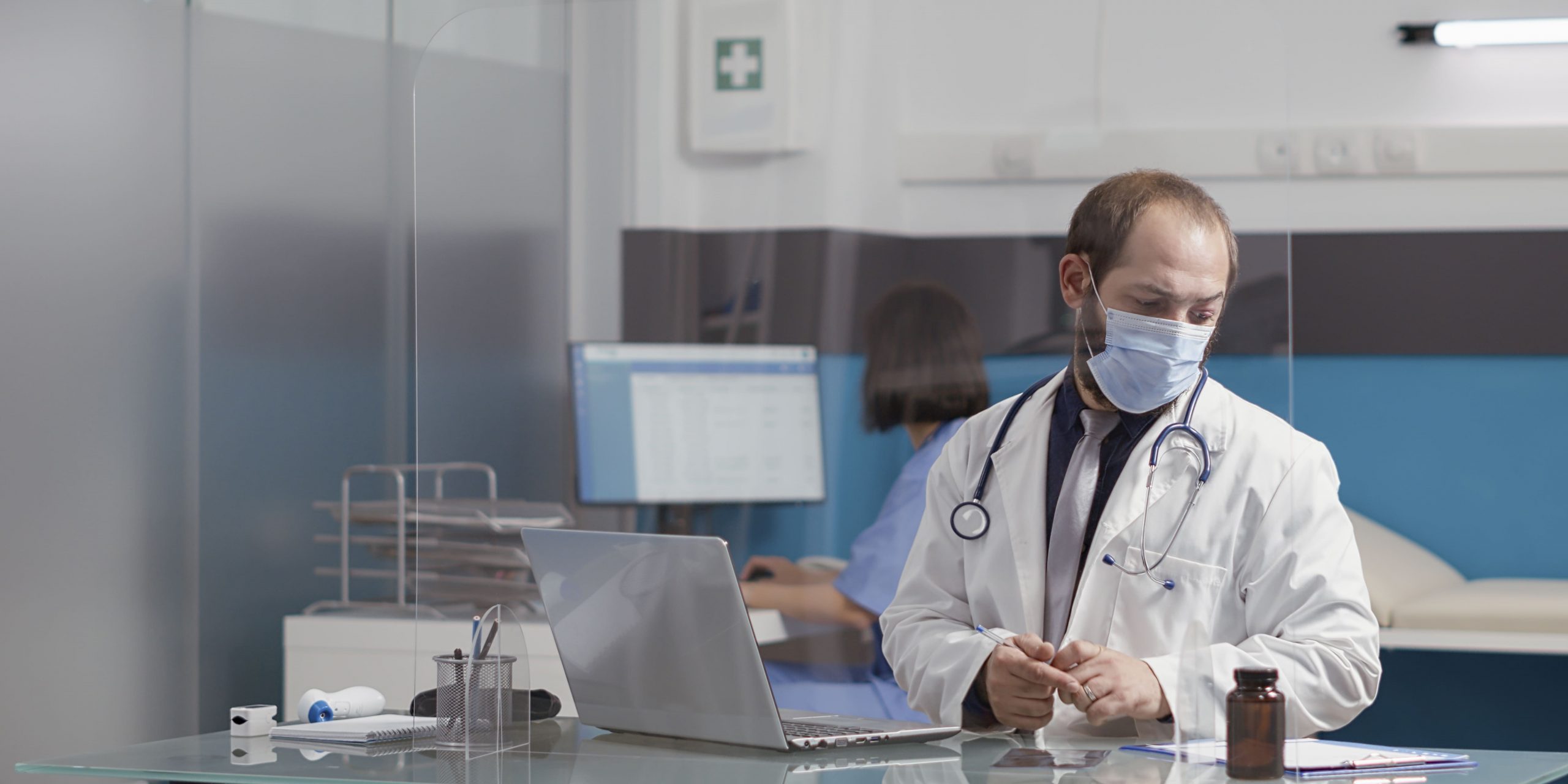 health-specialist-using-laptop-computer-to-plan-ap-2023-11-27-05-31-30-utc